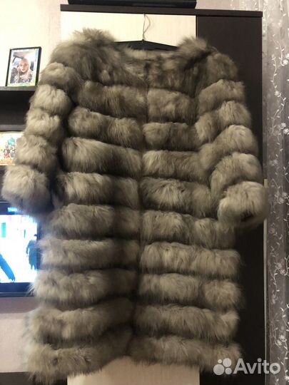 Шуба трансформер из песца 46 48