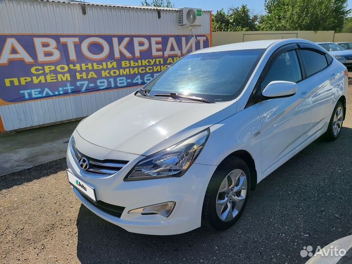Hyundai Solaris 1.4 МТ, 2015, 135 000 км