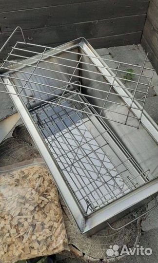 Коптильня для горячего копчения