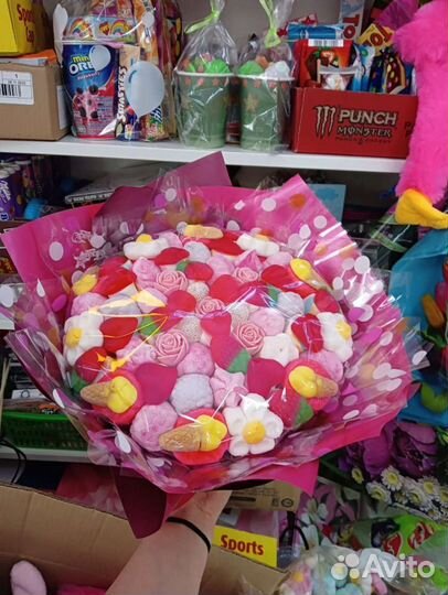 Сьедобные сладкие букеты