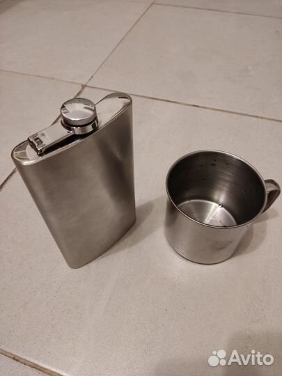 Фляжка из нержавейки