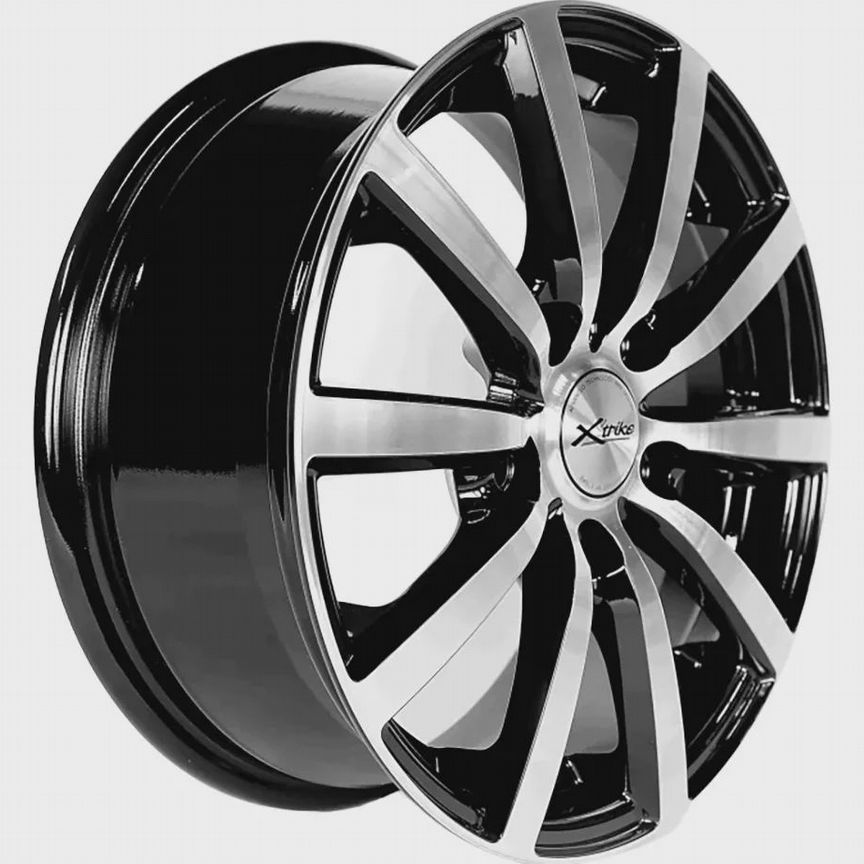 Диски X'trike X-115 6x15 5x100 ET38 D67.1 BK/FP