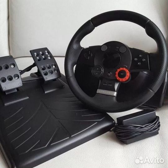 Игровой руль logitech driving force gt