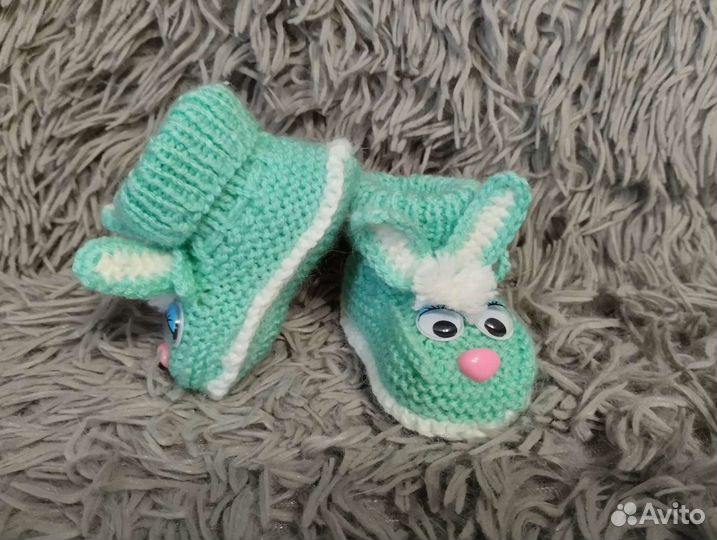 Пинетки новые вязаные