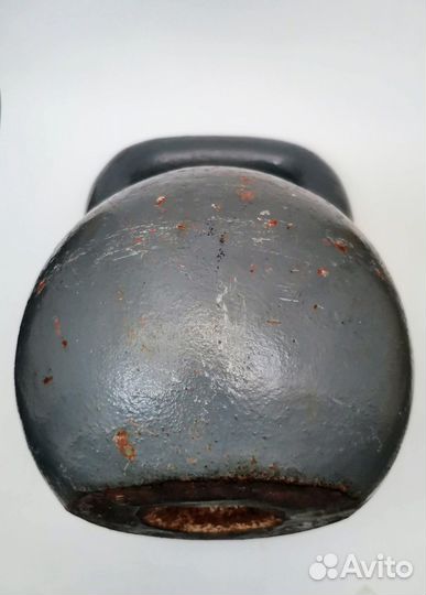 Гиря чугуннная 16 кг СССР Диск здоровья, от