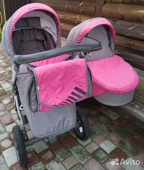 Коляска 2 в 1 бу