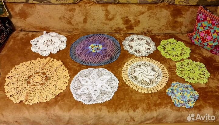 Салфетки вязаные крючком
