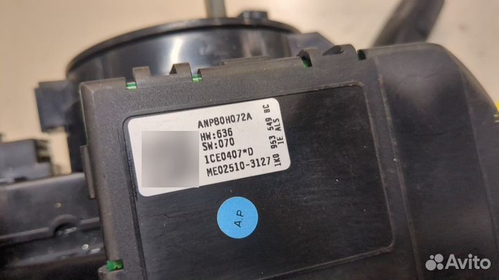 Переключатель поворотов и дворников Volkswagen Touran, 2007