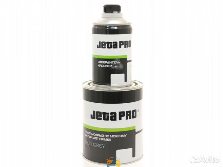 Грунт Jeta PRO 5551 мокрый по мокрому (0,75л. серый)