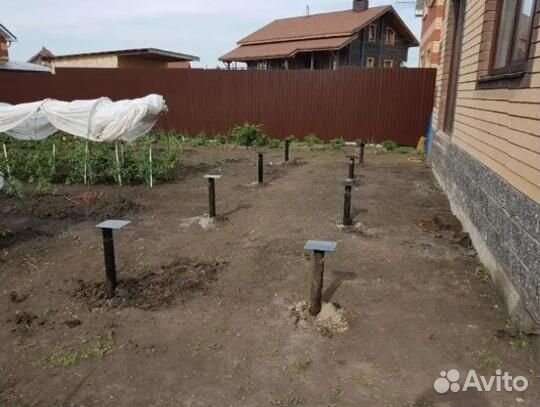 Сваи винтовые для фундамента