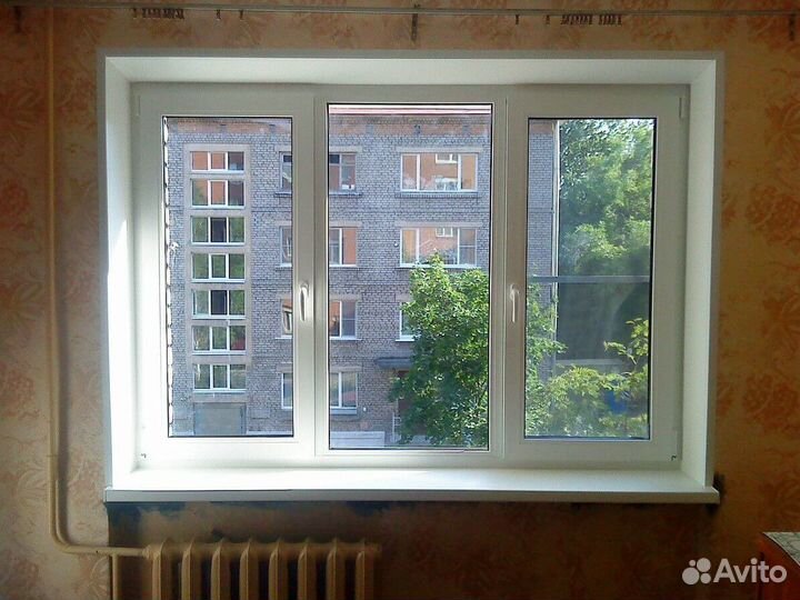 Окно пластиковое с откосами