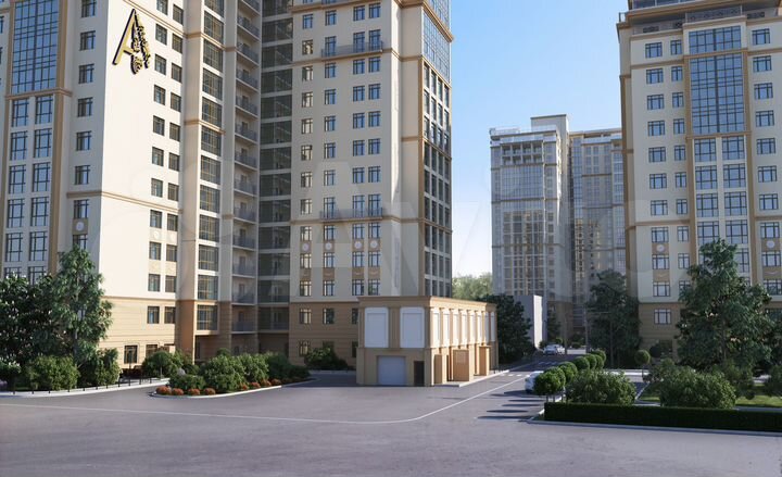 2-к. квартира, 59,3 м², 12/20 эт.