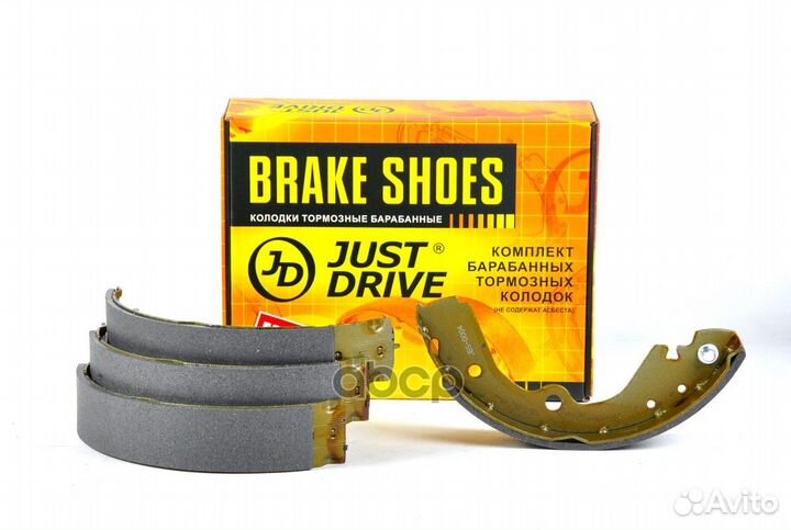 Колодки тормозные барабанные K1198 JBS0004 Just