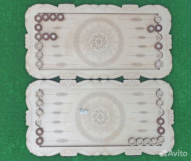 Нарды деревянные большие