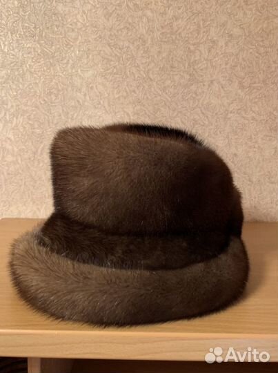 Шапка норковая женская