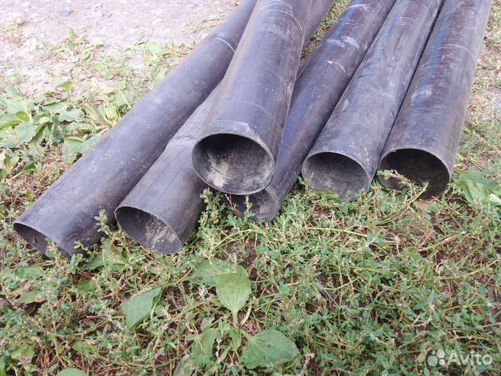 Трубы бу пластик