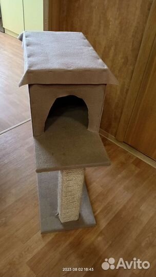 Когтеточка, домик для кошки