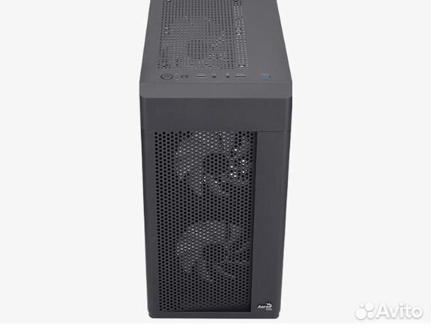 Корпус компьютерный AeroCool hexform-G-BK-v2 Black