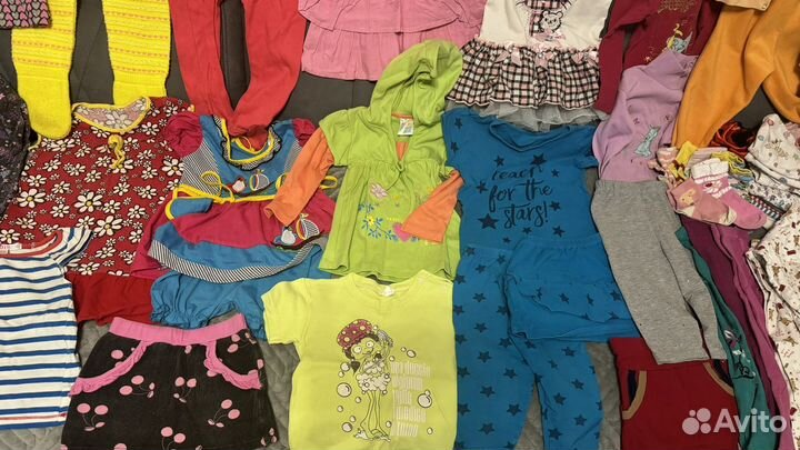 Пакет вещей на девочку 80 86 92