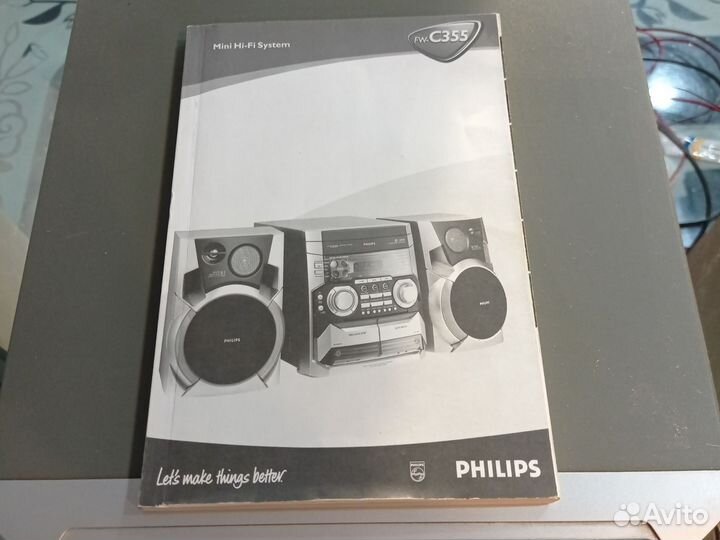 Музыкальный центр philips c 355