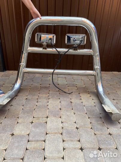 Кенгурятник на nissan patrol