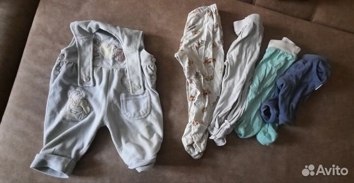 Детские вещи пакетом от 0 до года