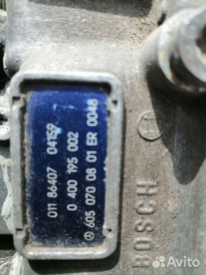 Топливная аппаратура