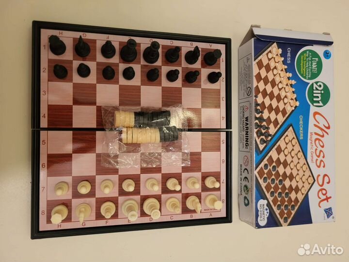 Шахматы/шашки походные