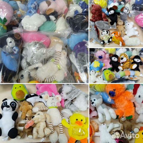 Мягкая игрушка 10-25 см микс. Оптом