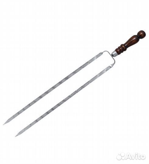 Двойной шампур для курицы или ребер