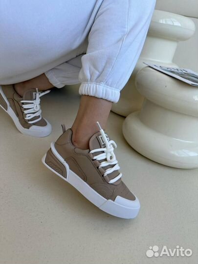 Кеды женские коричневые