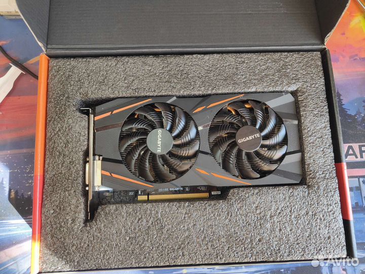 Видеокарта rx580 8gb (аналог gtx1060 6gb)
