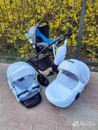 Детские коляски 3 в 1 автолюлька в подарок