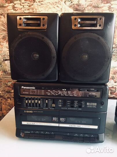 Музыкальный центр panasonicRx-CT810,Rx-CT820