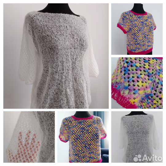 Джемпер из мохера