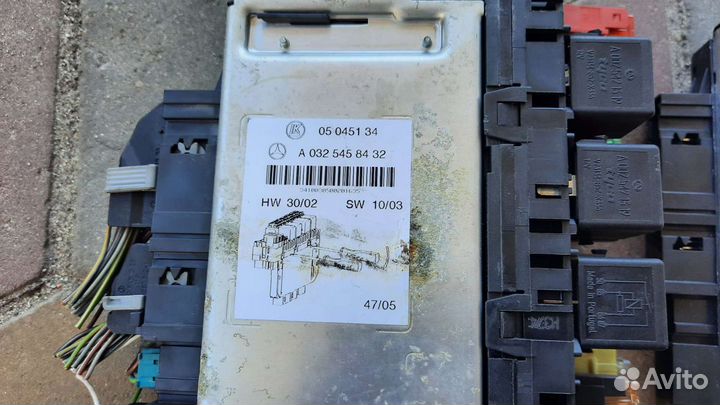 Блок SAM mercedes w220