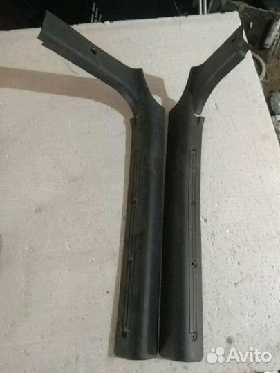 Лада гранта накладки порогов передние