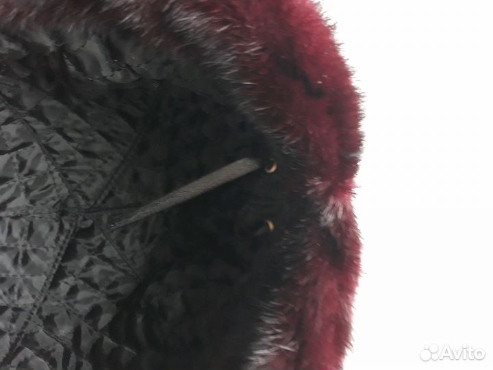 Норковая шапка новая