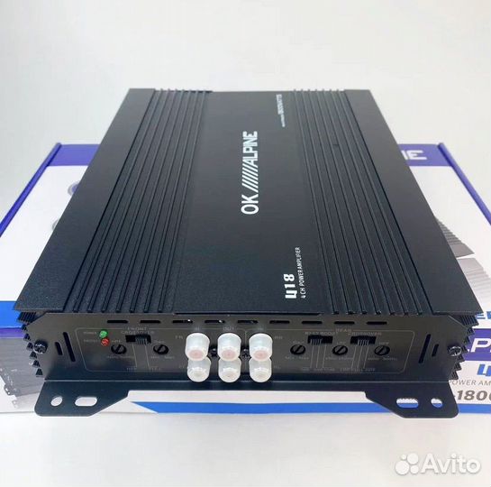 Усилитель Alpine 4-x канальный 1800W