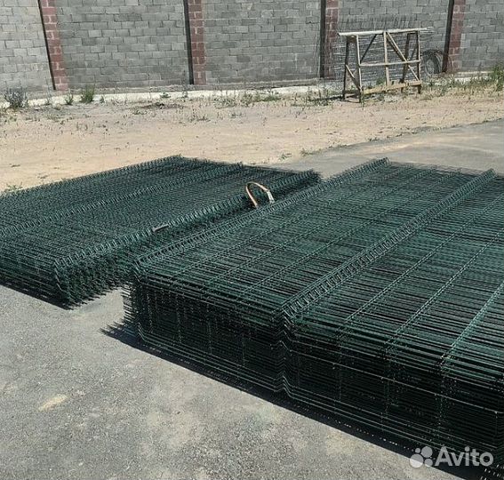 Забор из 3д сетки