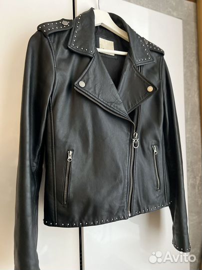 Кожаная куртка Pinko 42-44 размер