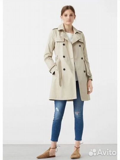 Плащ женский Mango (тренчкот), S размер