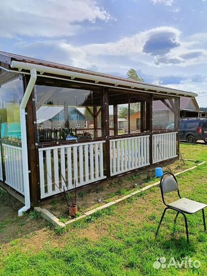 Мягкие окна для беседок/вернад/террас