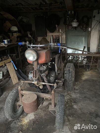 Садовый мини трактор