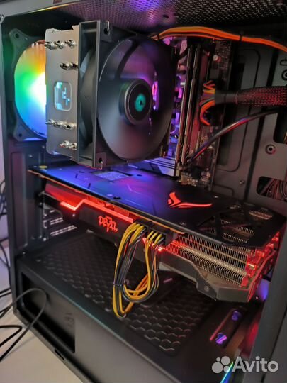 Игровой пк Ryzen 5 5500/RX5700XT/DDR4 16GB (NEW)
