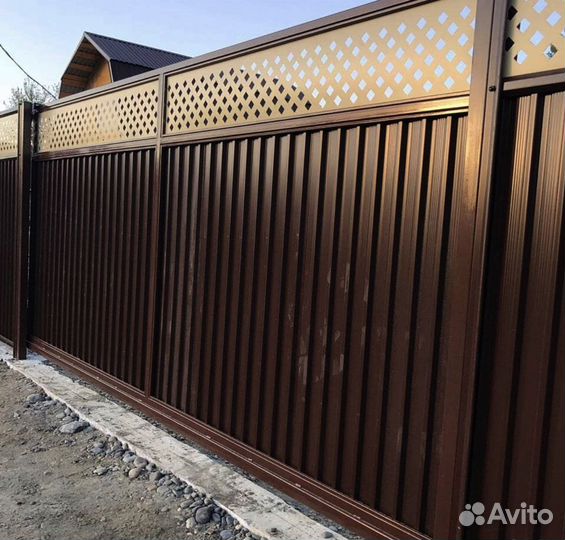 Откатные ворота Гаражные