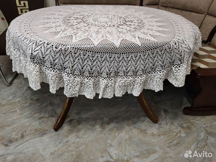 Скатерть круглая