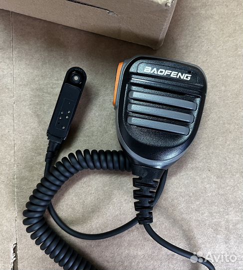 Тангента для рации влагозащищённая Baofeng