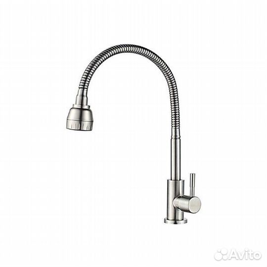 Кран для холодной воды с гибким изливом Ledeme