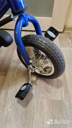 Трехколесный велосипед с ручкой новый Super Trike